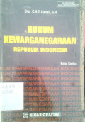 Hukum Kewarganegaraan Republik Indonesia
