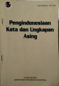 Pengindonesiaan Kata dan Ungkapan Asing