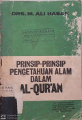 Prinsip prinsip pengetahuan alam dalam al-qur'an