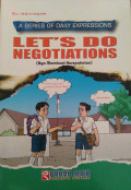 Let's do negotiations